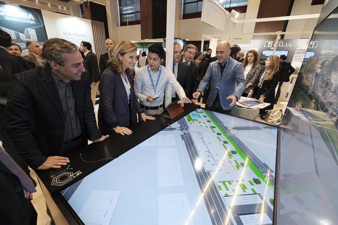 Inauguración de la novena edición de la feria inmobiliaria en el Hotel NH Collection de Sevilla
