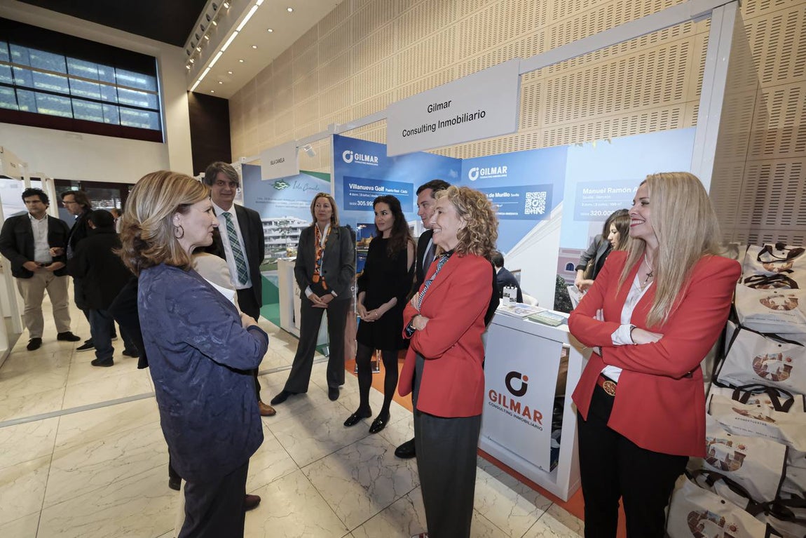 Inauguración de la novena edición de la feria inmobiliaria en el Hotel NH Collection de Sevilla