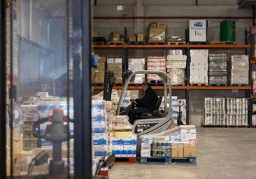 SOS del Banco de Alimentos de Sevilla, obligado a reducir el tamaño de las cestas que dona