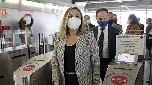 Marifrán Carazo, consejera de Fomento de la Junta de Andalucía