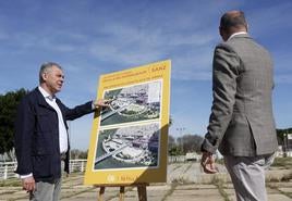 José Luis Sanz promete acabar con la estética «cutre, triste y gris» de Plaza de Armas