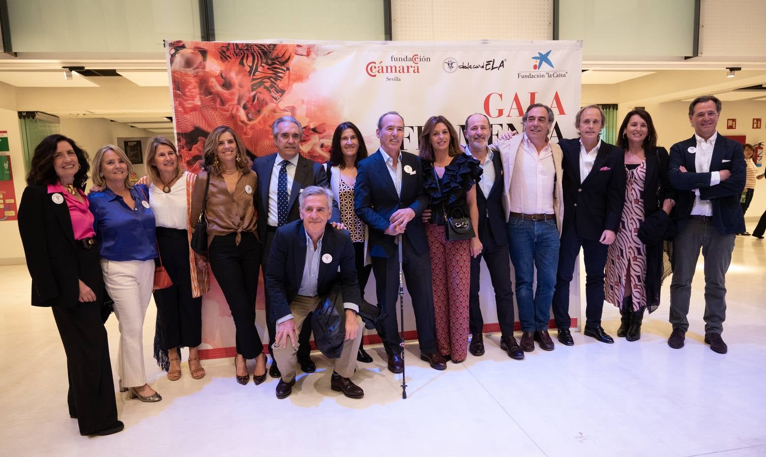 Diferentes momentos de la gala flamenca a beneficio de la Asociación DalecandELA