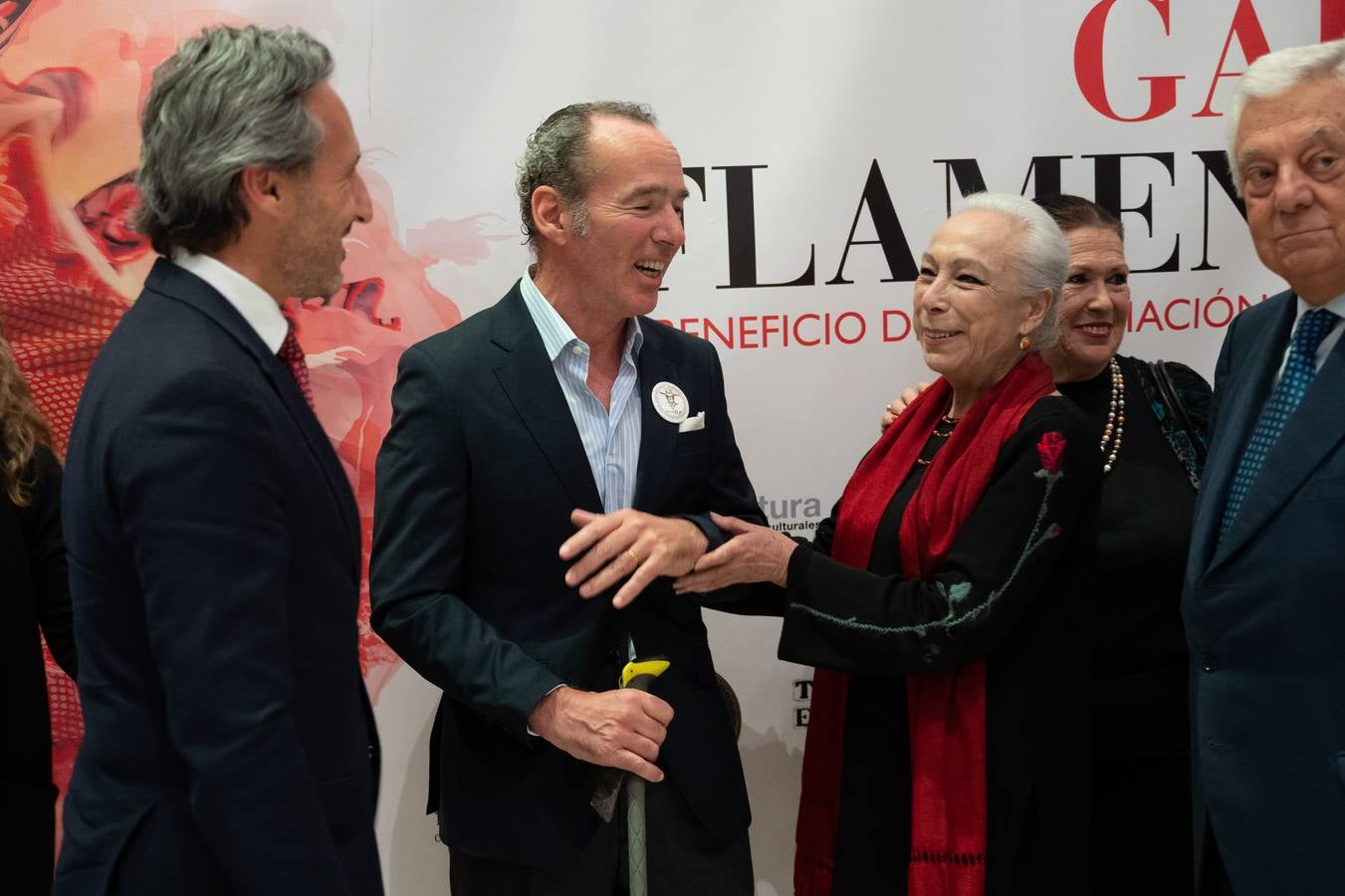 Diferentes momentos de la gala flamenca a beneficio de la Asociación DalecandELA
