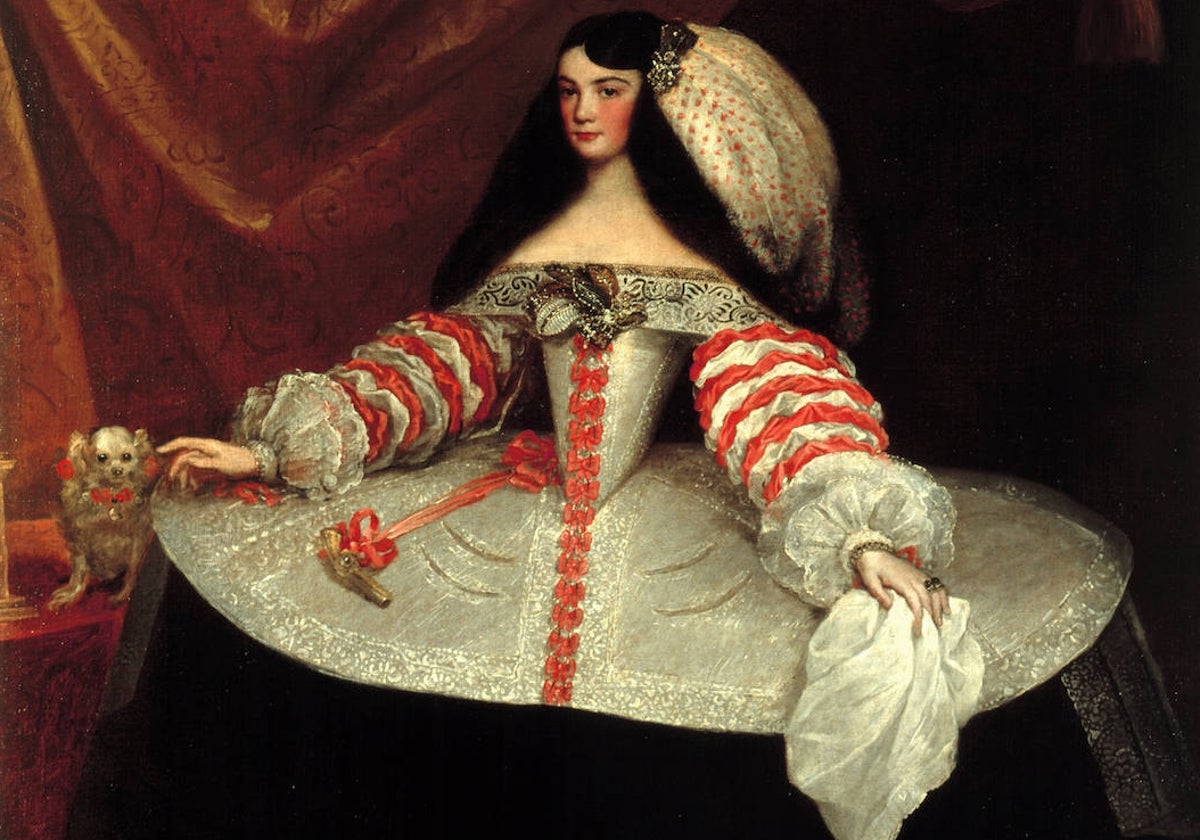 Juan Carreño de Miranda. Doña Inés de Zúñiga, Condesa de Monterrey. Hacia 1660-1670. Museo Lázaro Galdiano. Madrid. Wikimedia Commons