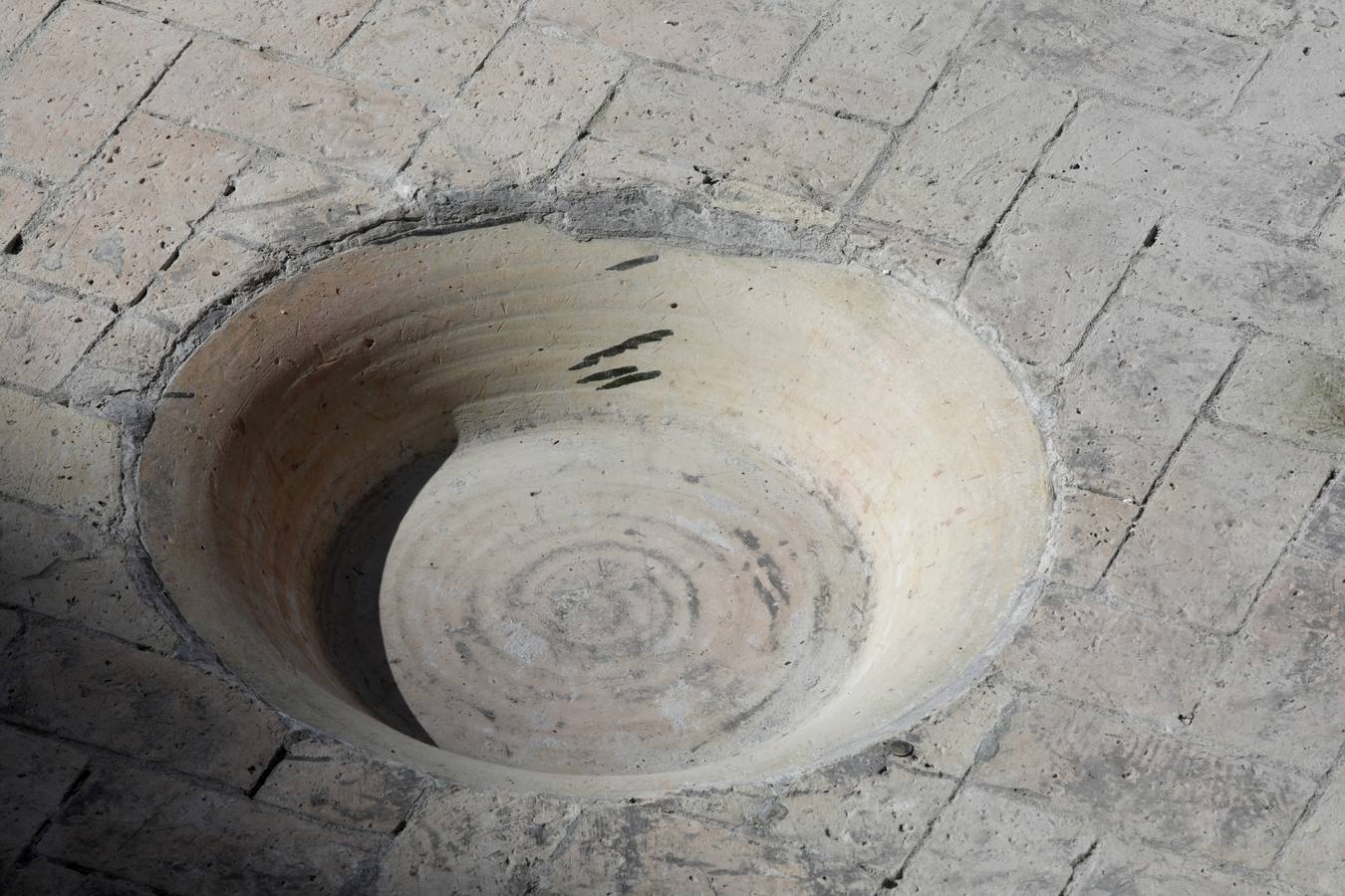 Imágenes de la fuente del Alcázar y los numerosos detalles que han salido a la luz