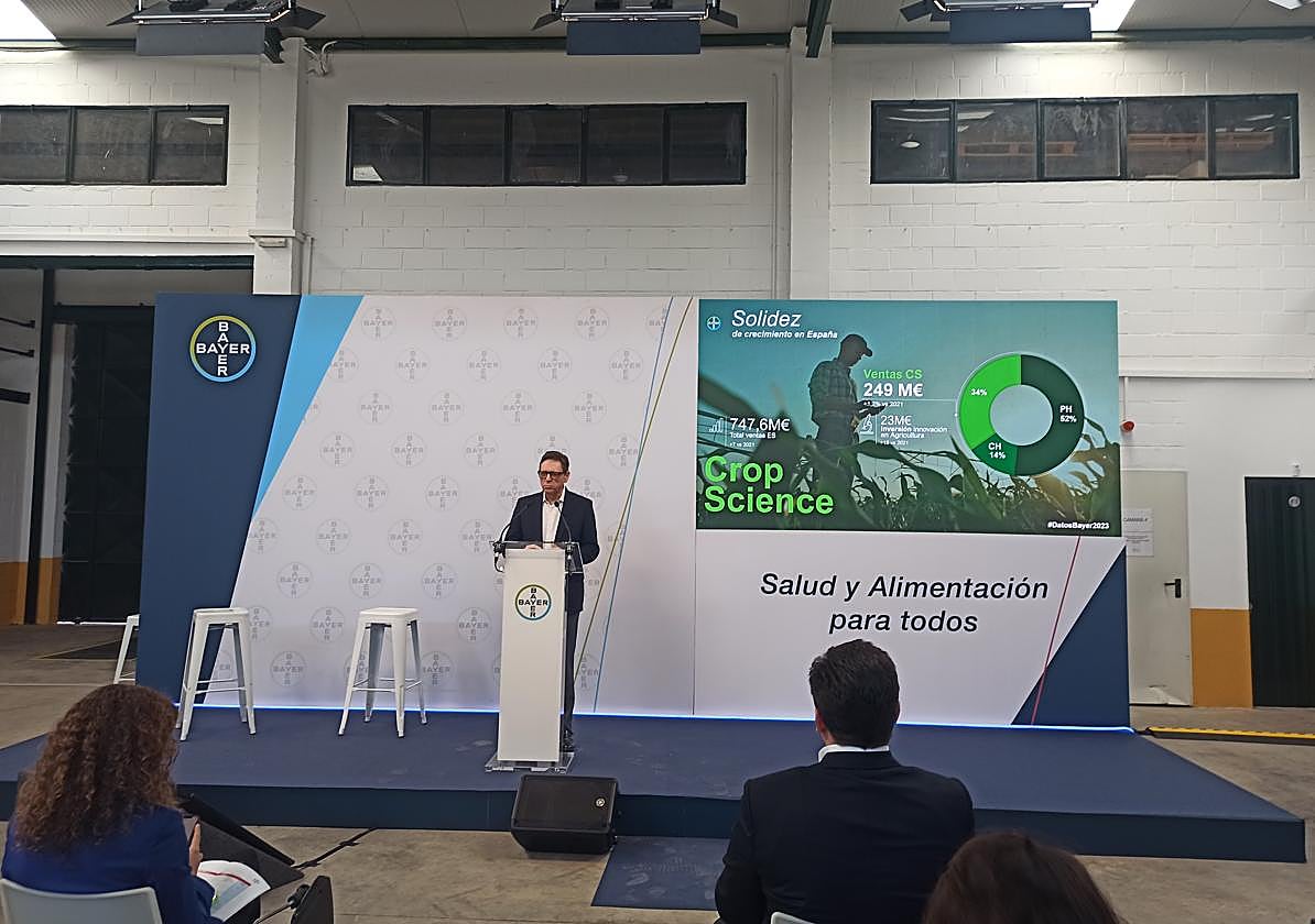 Protasio Rodríguez, director general de Bayer Crop Science Iberia