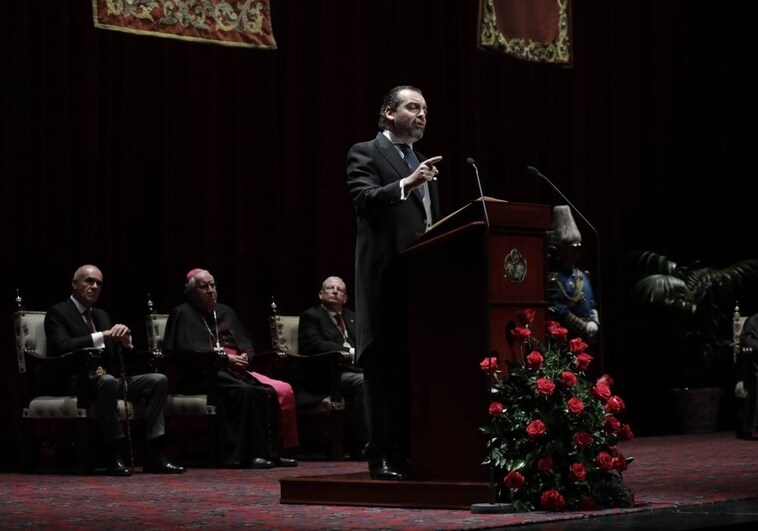 Pregonero y Cartelista de la Semana Santa de Sevilla 2023 - Inciensos  A.Fiances