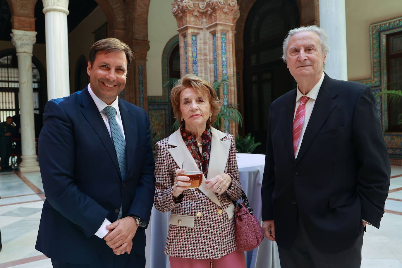 Alberto Luna, Lola Quesada y José Guirado