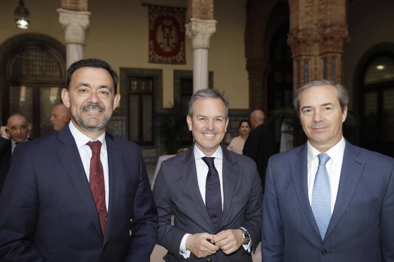 Bosco Cámara, Alberto García y Antonio Pérez-Ostos