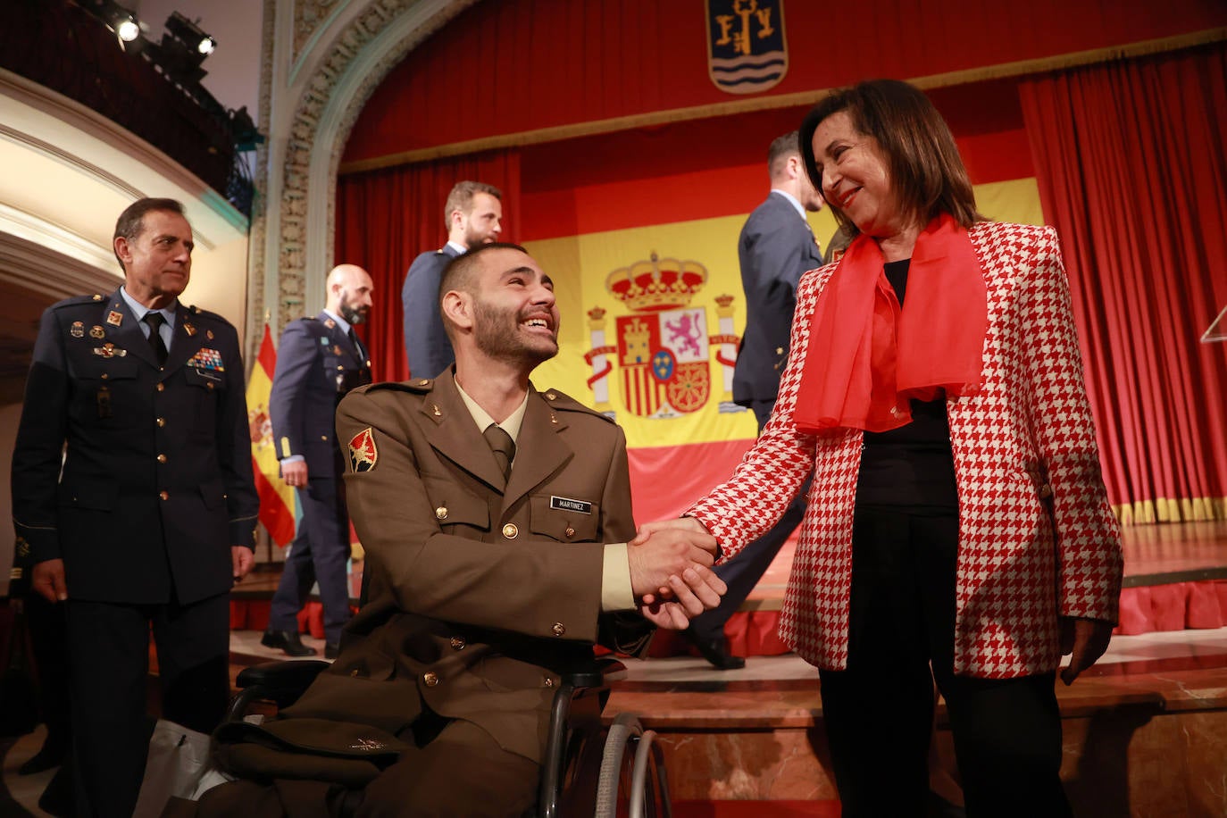 Premiado junto a la Margarita Robles