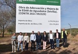 La Junta inicia trabajos para mejorar la calidad del abastecimiento de agua en la Sierra Sur de Sevilla