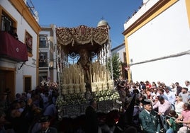 La emotiva saeta que cantó Álex Ortiz a la Virgen de las Mercedes de Santa Genoveva