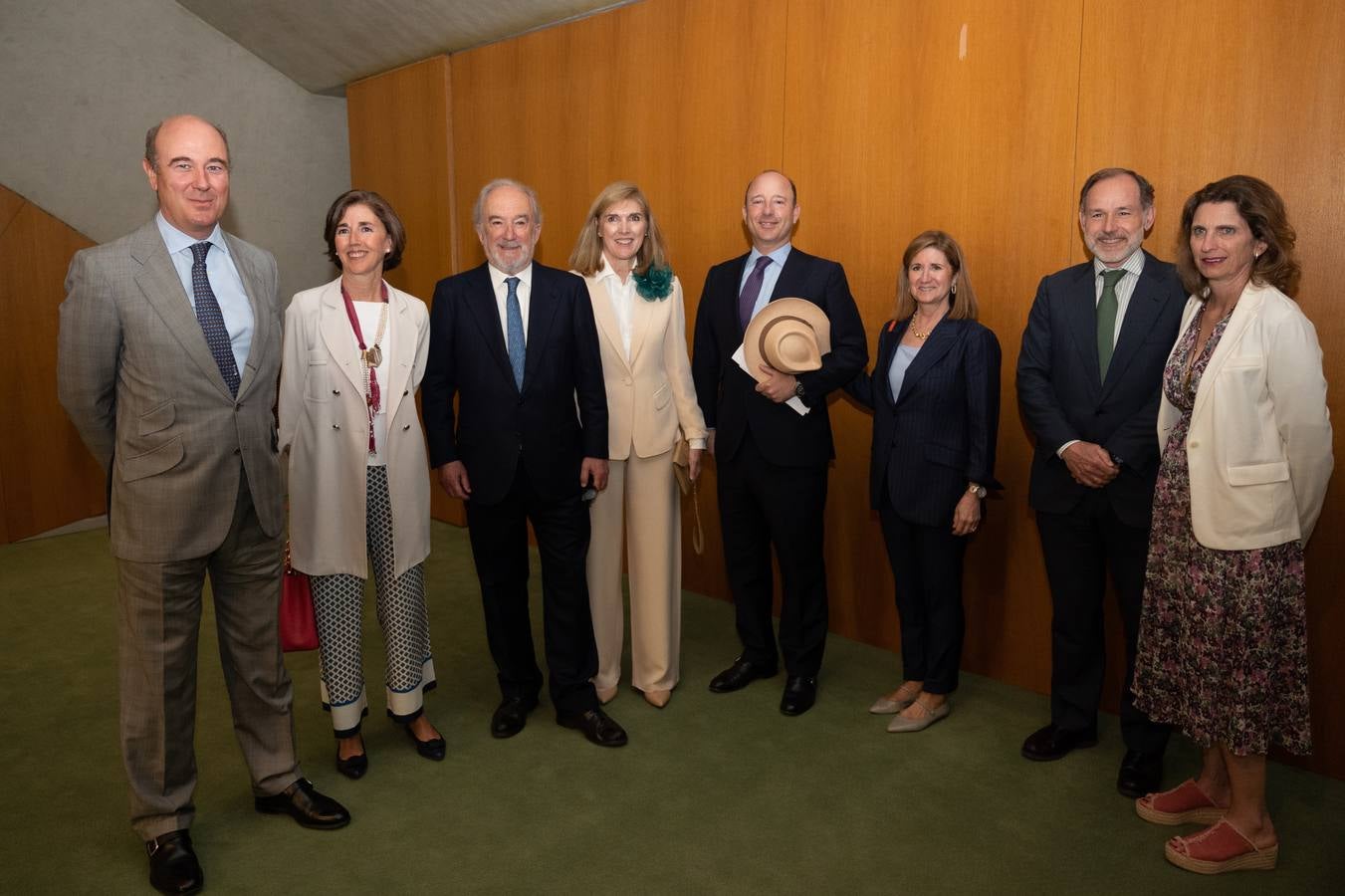 El pregonero estuvo arropado por numerosos amigos y aficionados a los toros