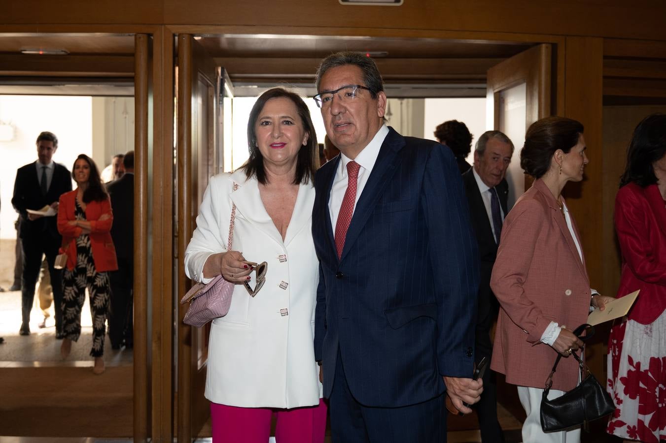 El pregonero estuvo arropado por numerosos amigos y aficionados a los toros