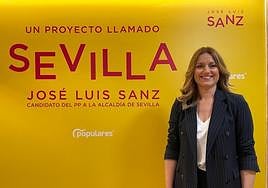 La delegada de Cultura, Minerva Salas, número 2 de la lista del PP en Sevilla