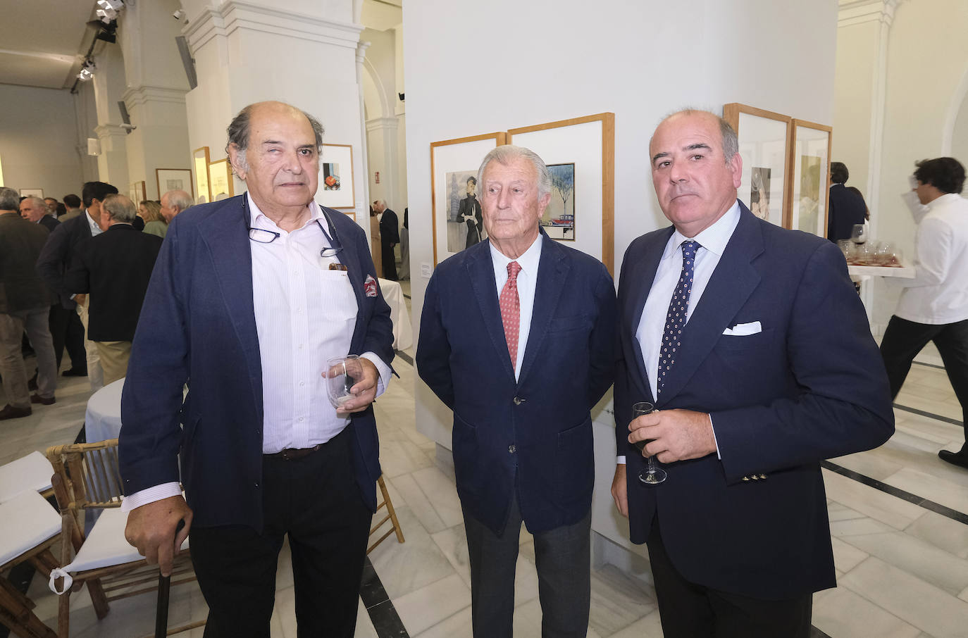 Juan Bilbao, Nicolás Álvarez y José Ignacio López