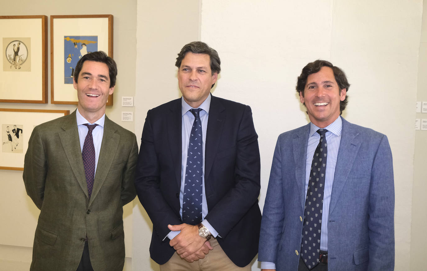 Juan Parias, Eduardo Vera y Jaime Osta