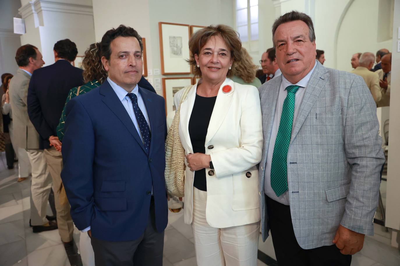 Quiliano Jaraíz, Margarita Bustamante y José de Segovia