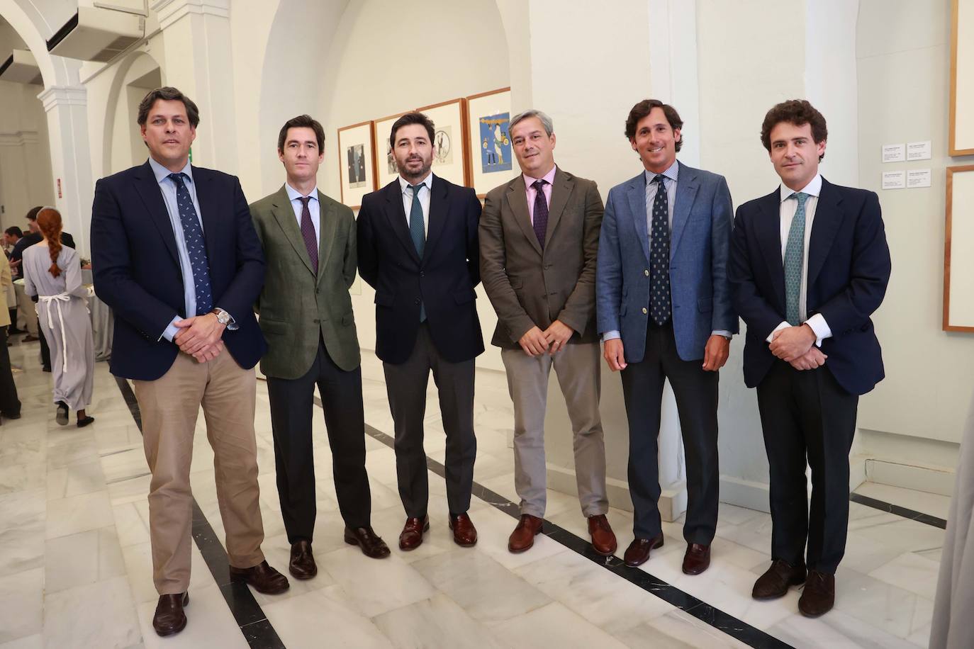 Eduardo Vera, Juan Parias, Pepe Loring, Arturo Hidalgo, Jaime Osta y Antonio Hernández