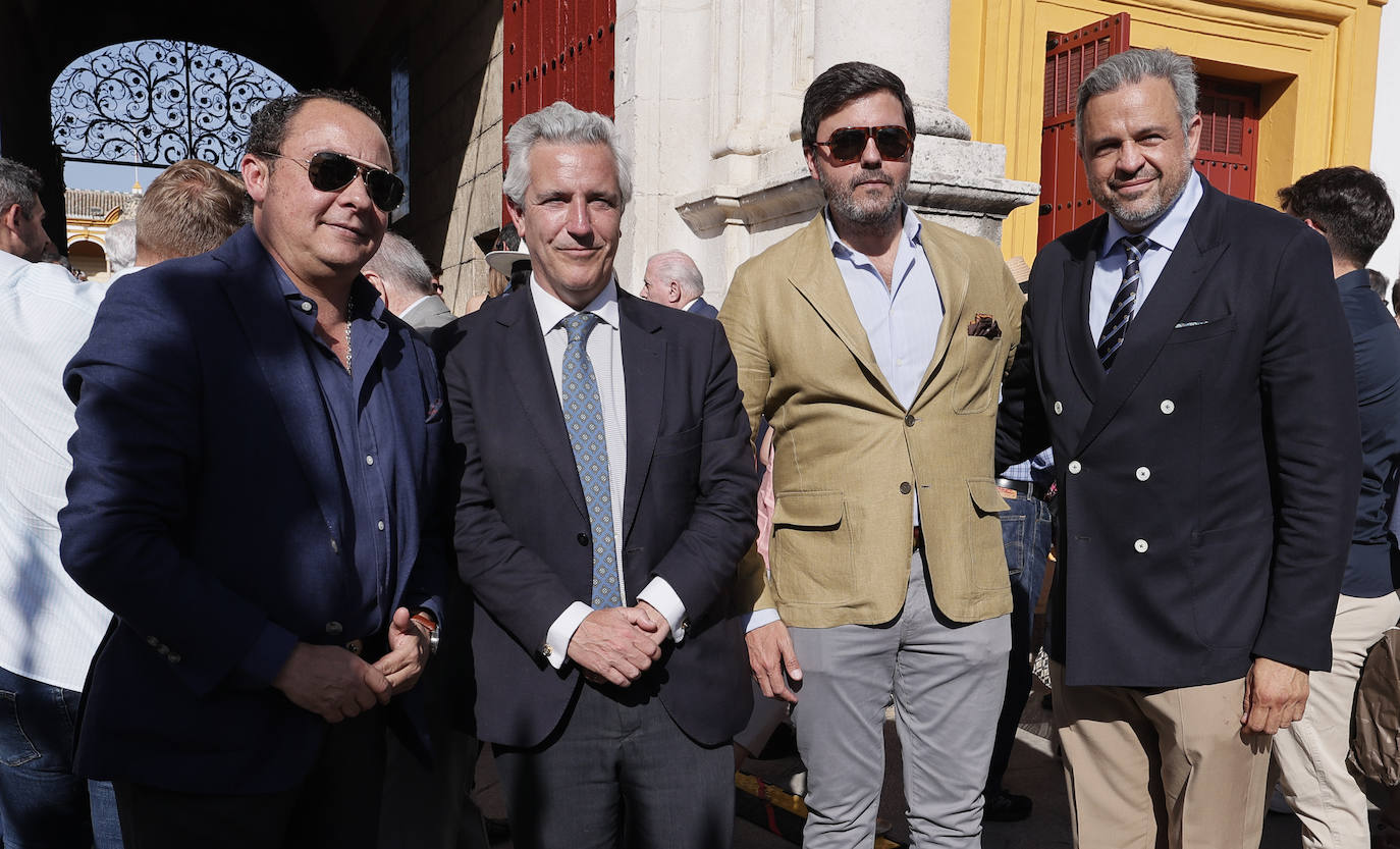 Manuel Guardiola, José Antonio Caro, Mario Niebla y Luis Cuervas