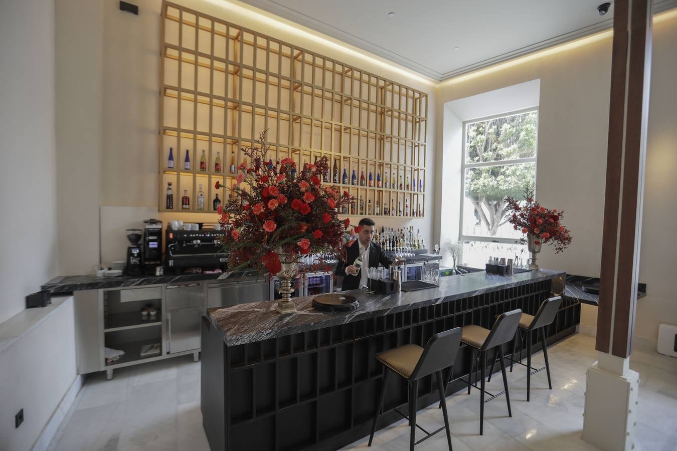 Diferentes estancias del Hotel Nobu de la Plaza de San Francisco