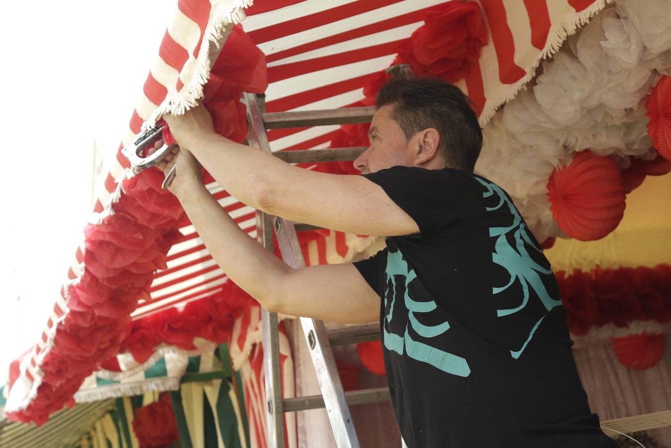 En el Real se dan los últimos retoques a las casetas