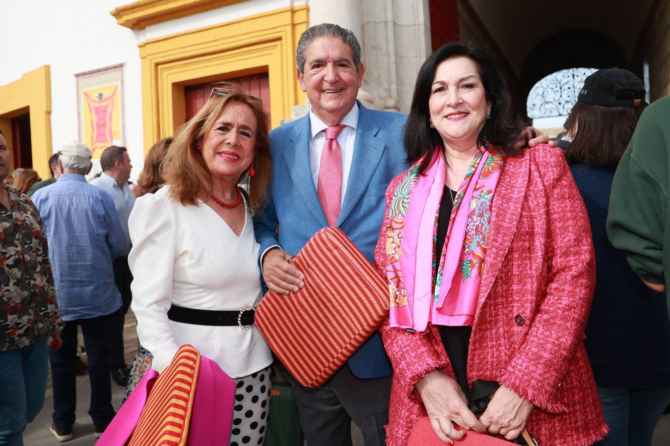 Consuelo Carrizosa, José Joaquín Gallardo y Reyes Navarro