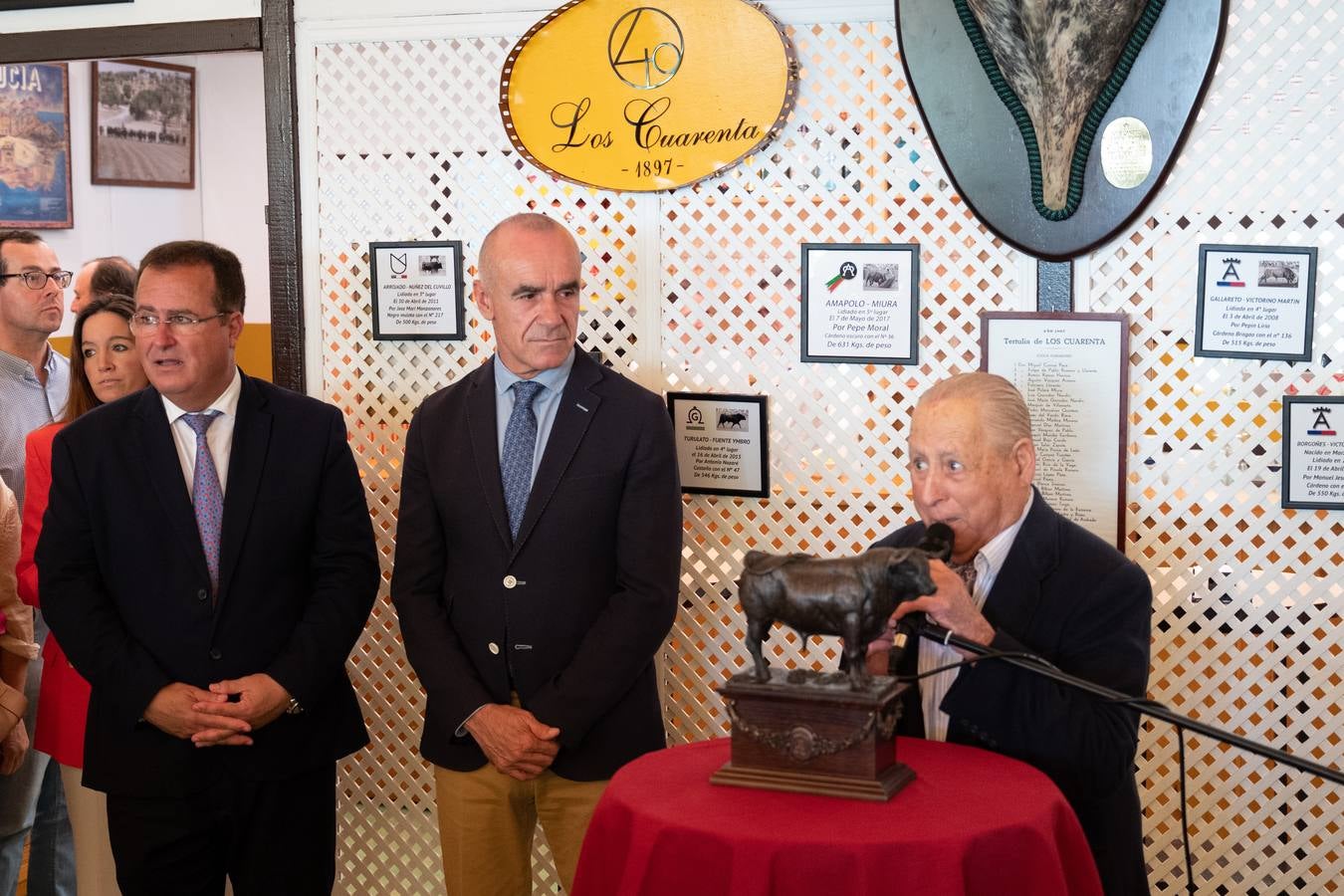 Juan Carlos Cabrera, Antonio Muñoz y Ignacio Sánchez-Ibargüen