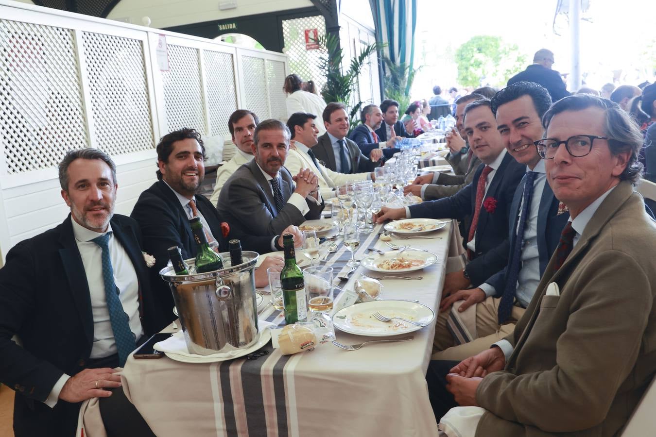 Epi Jiménez, Carlos González, Luis Santamaría, Leandro Fernández-Aramburu, Alfredo Casas y Alfonso Herraiz