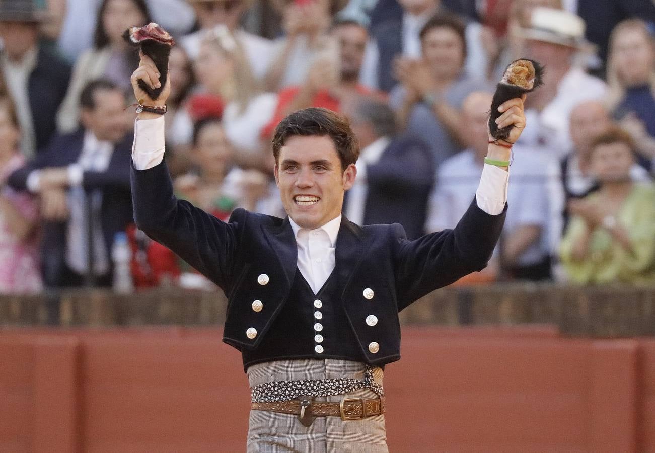 Domingo triunfal de Guillermo Hermoso de Mendoza en la plaza de toros de Sevilla