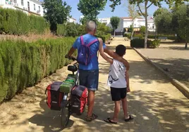 Un abuelo de Écija recorre 3.600 kilómetros para reunir fondos destinados a la investigación diabetes