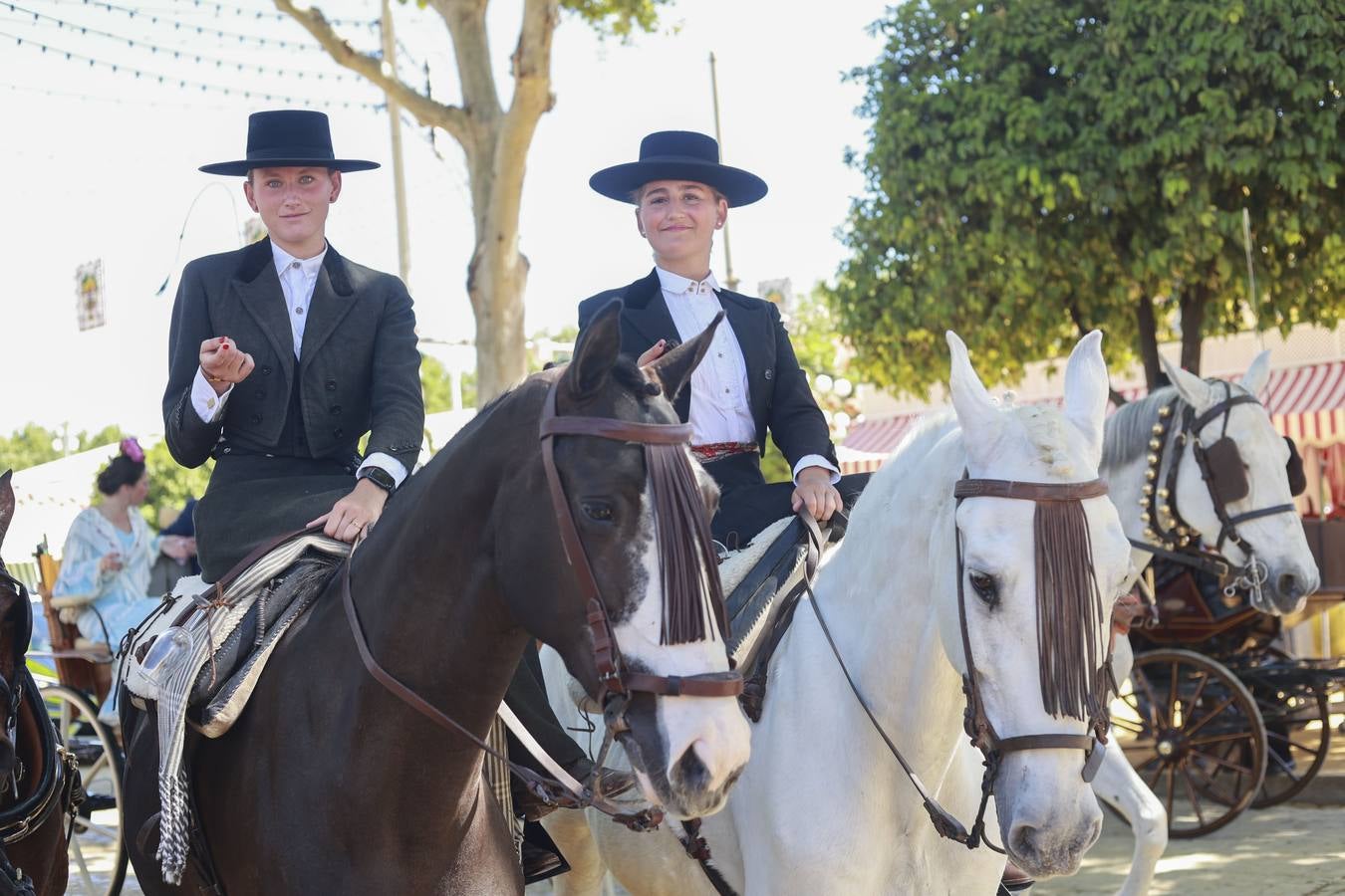 Isabel González y Marina Antón