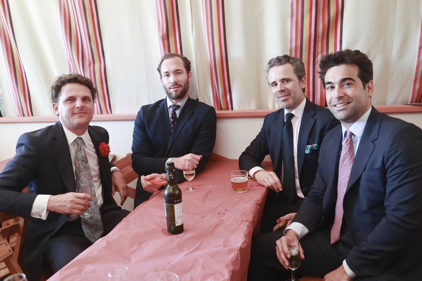 Jaime Melgarejo, Diego Ortiz de Ceballos, Ignacio Navarro e Ignacio Peña