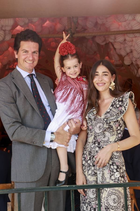 Antonio e Inés Benjumea y Ana Pacheco