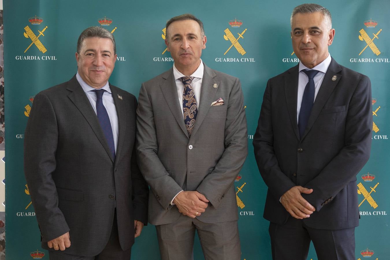 La Guardia Civil también ha celebrado su recepción en la histórica caseta de 'La Pareja'