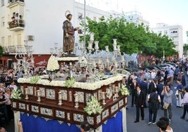 El recorrido del traslado de San José Obrero a la Catedral