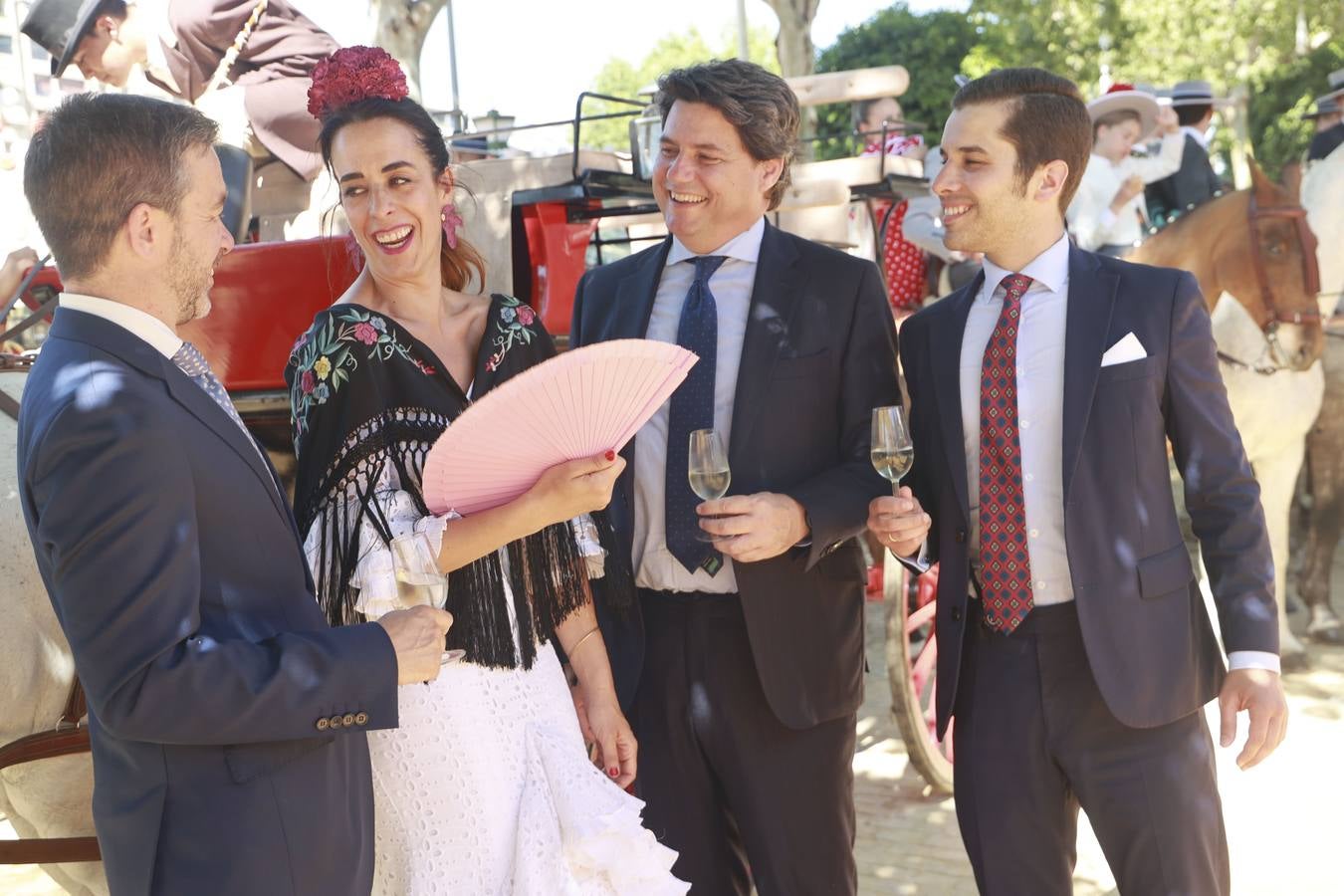 Gonzalo Carrascosa, Patricia Medina, Fernando Salido y Daniel Bartel