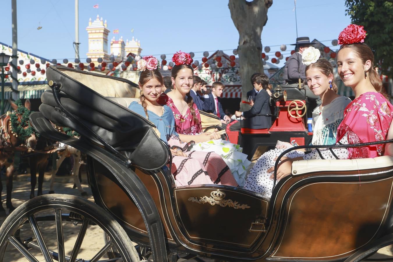 Carlota Primo Marisa, Patricia y Cayetana Moreno
