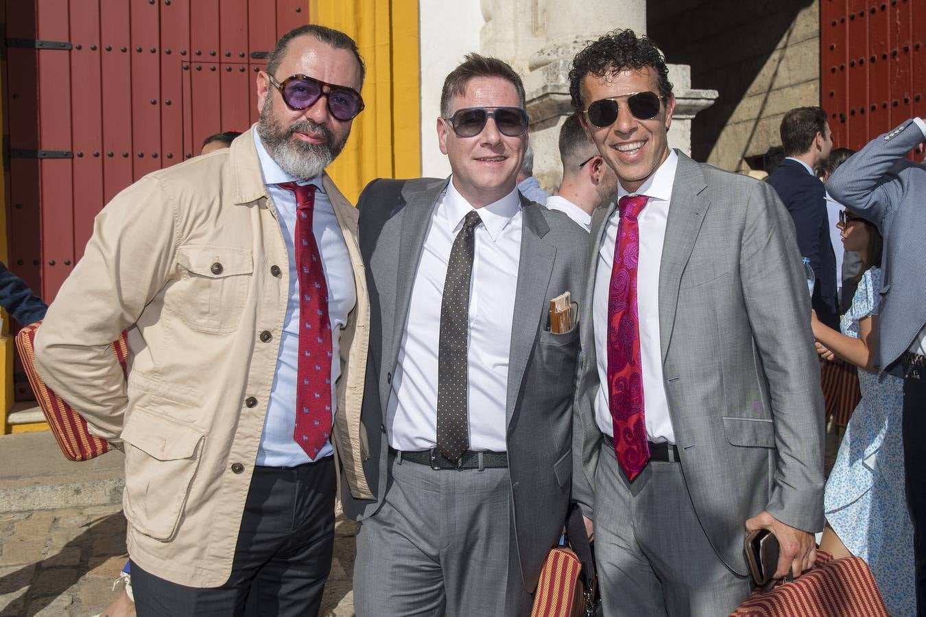 Rafa Zafra, Carlos Latre y Víctor Puerto