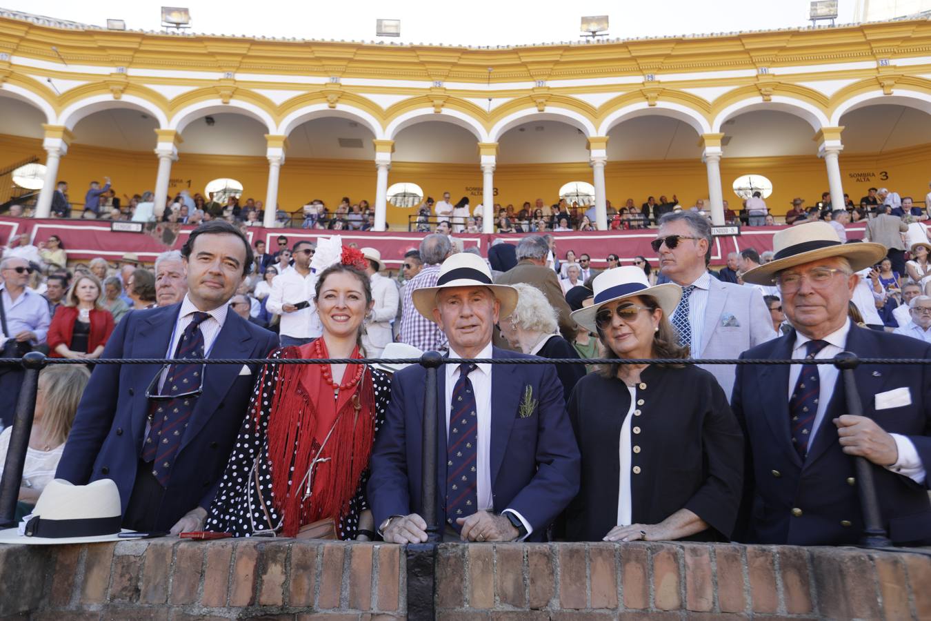 Jovino Alvear, Carmen Moreno de la Cova, Javier Merino, Paloma del Portillo y Enrique Moreno de la Cova