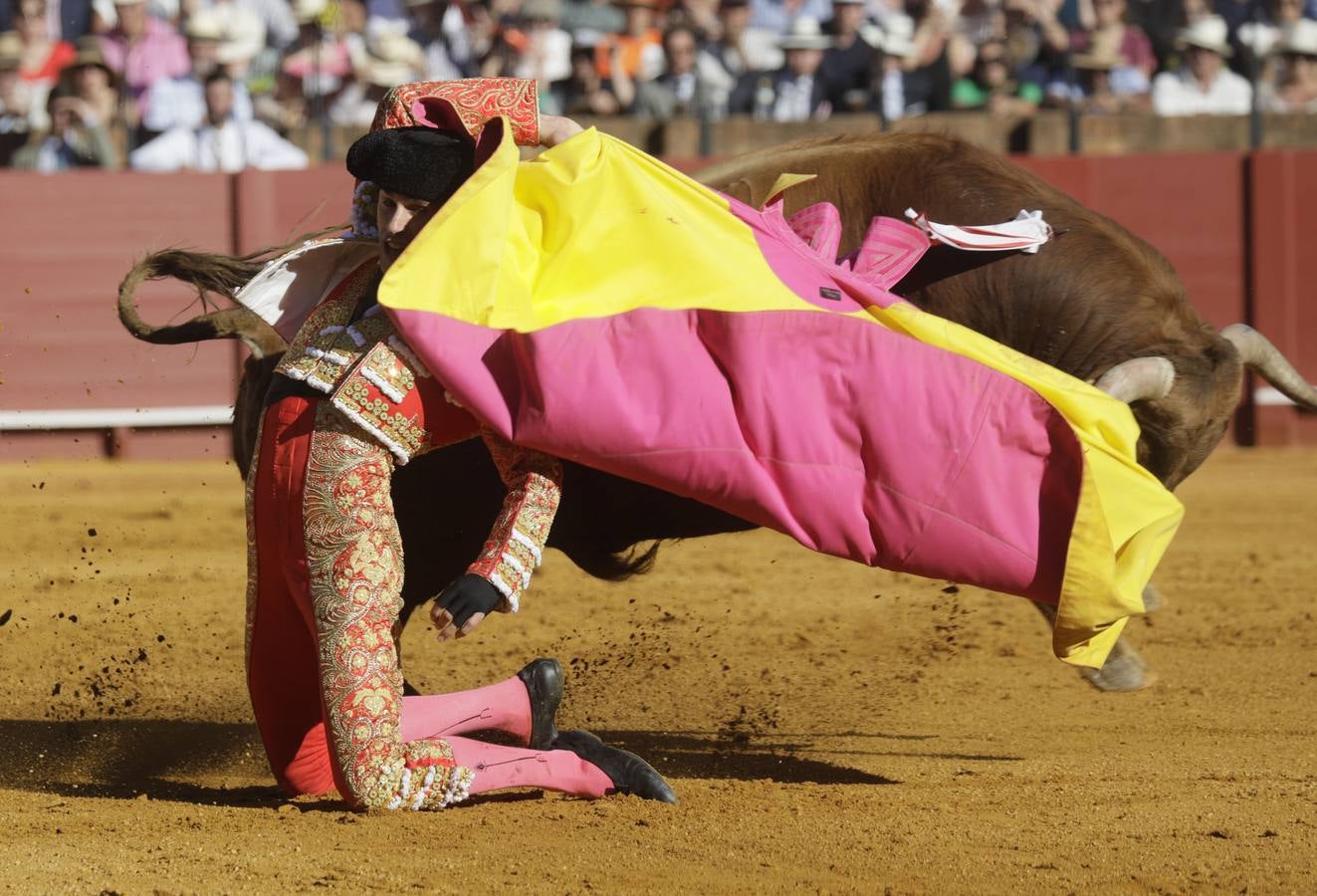 Faena de Alejandro Talavante, este martes en la Maestranza