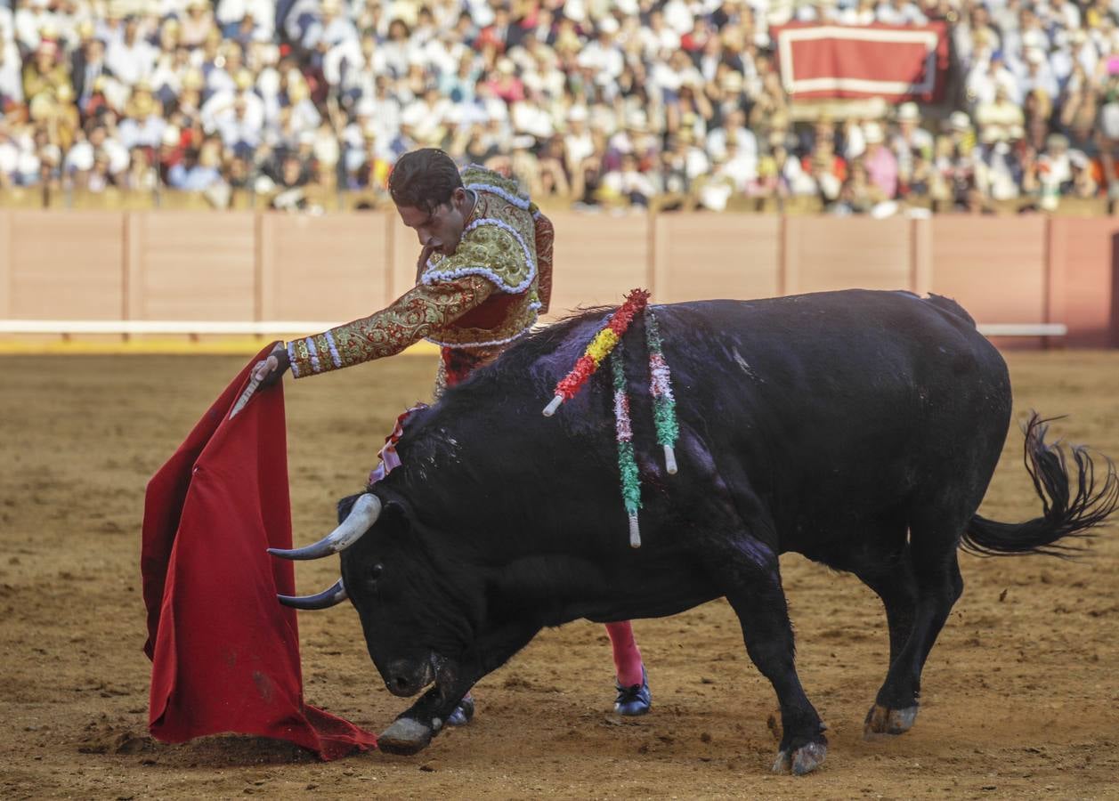 Faena de Alejandro Talavante, este martes en la Maestranza