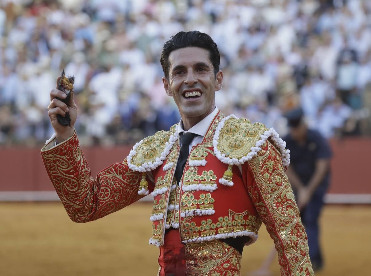 Faena de Alejandro Talavante, este martes en la Maestranza