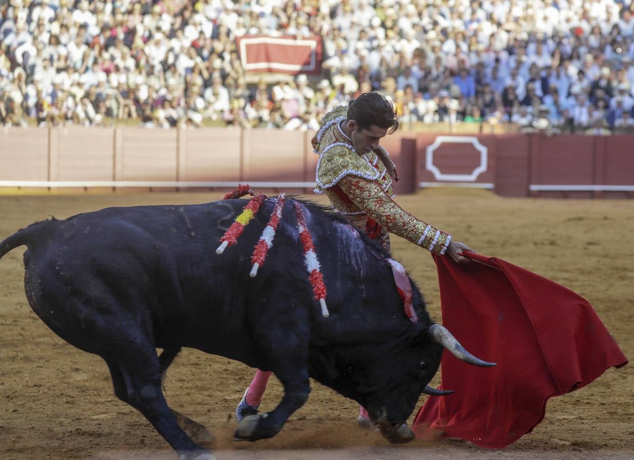 Faena de Alejandro Talavante, este martes en la Maestranza