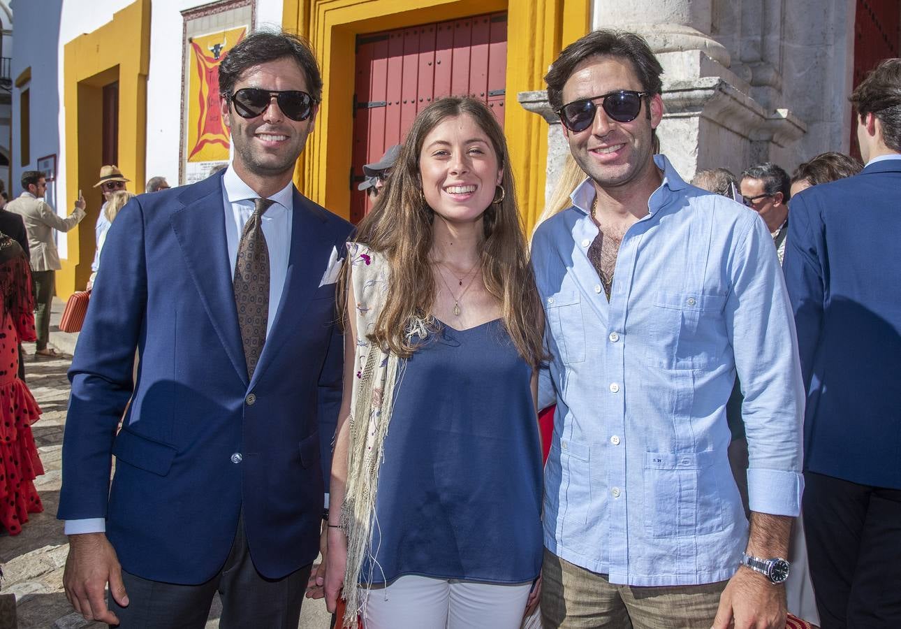 Francisco Salado, Blanca Alfaro y Pedro Salado
