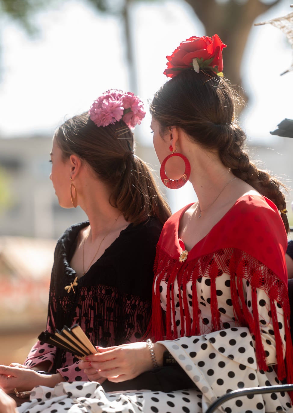 Las calles del Real continúan teniendo gran afluencia de público este jueves