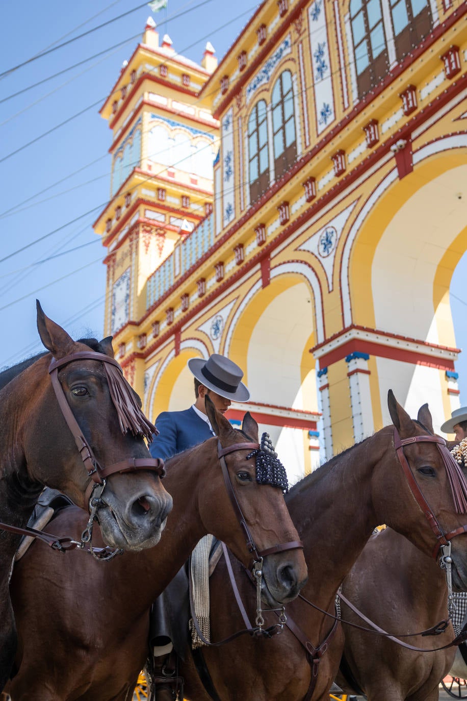 Las calles del Real continúan teniendo gran afluencia de público este jueves