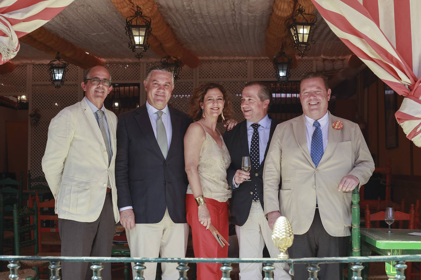 Juan Soto, José Manuel Fernández-Heredia, Ángela de Torres, Félix Fernández-Salvador y Alfonso Beca