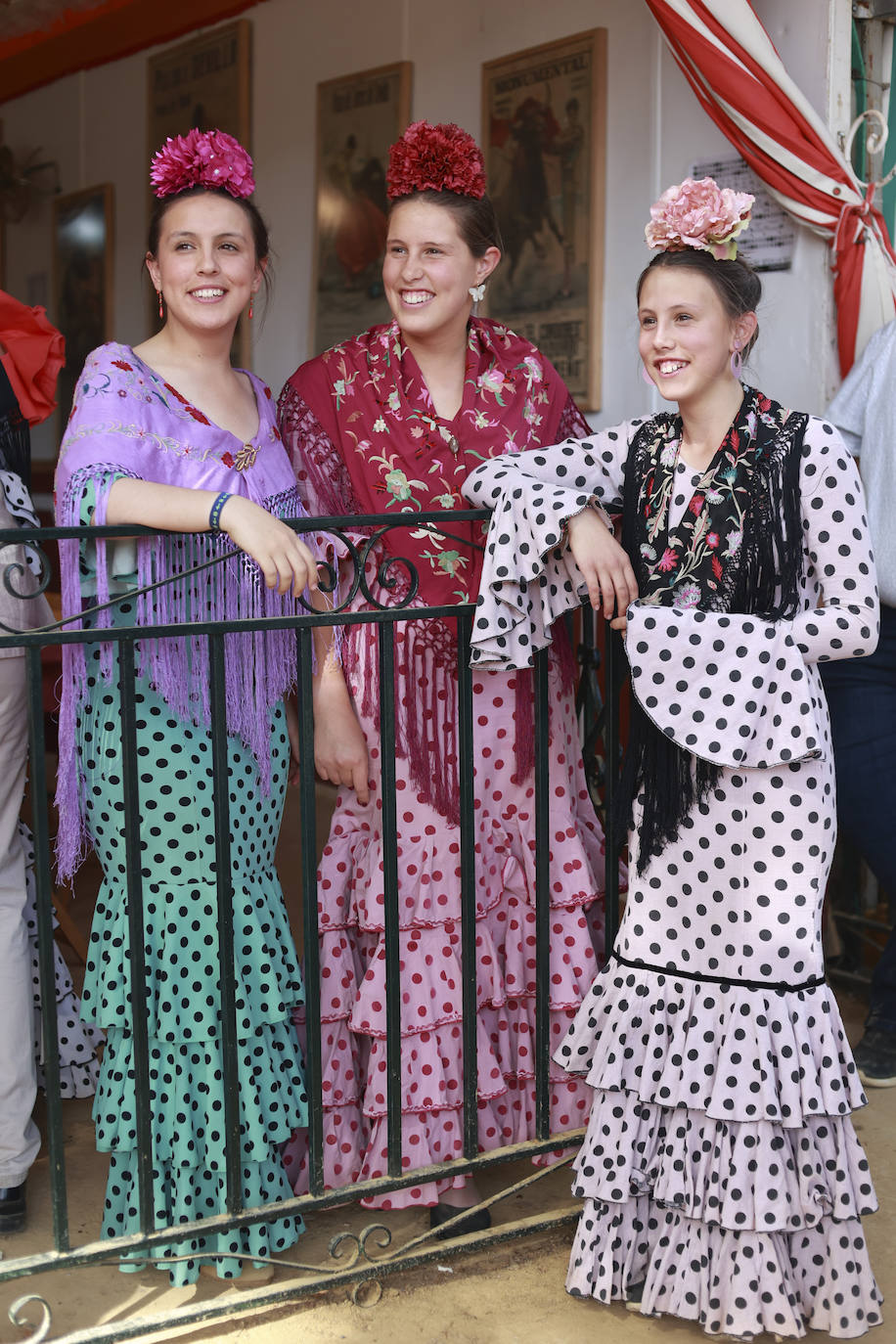 Blanca, Marina y Pilar Muñoz