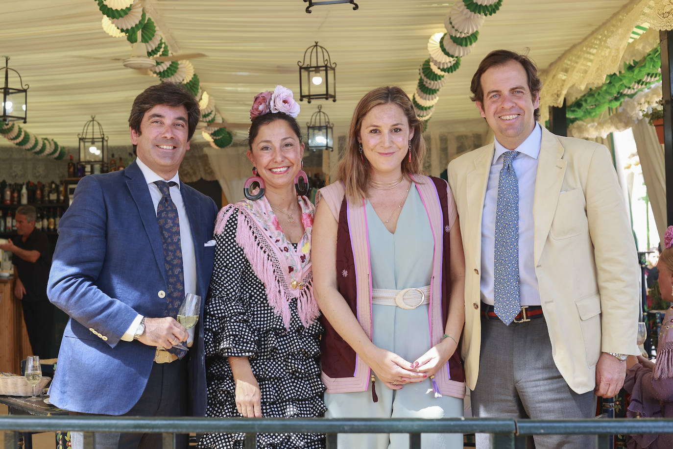 Francisco Sánchez, Encarna Granado, Reyes Conradi y Jesús Garcí­a